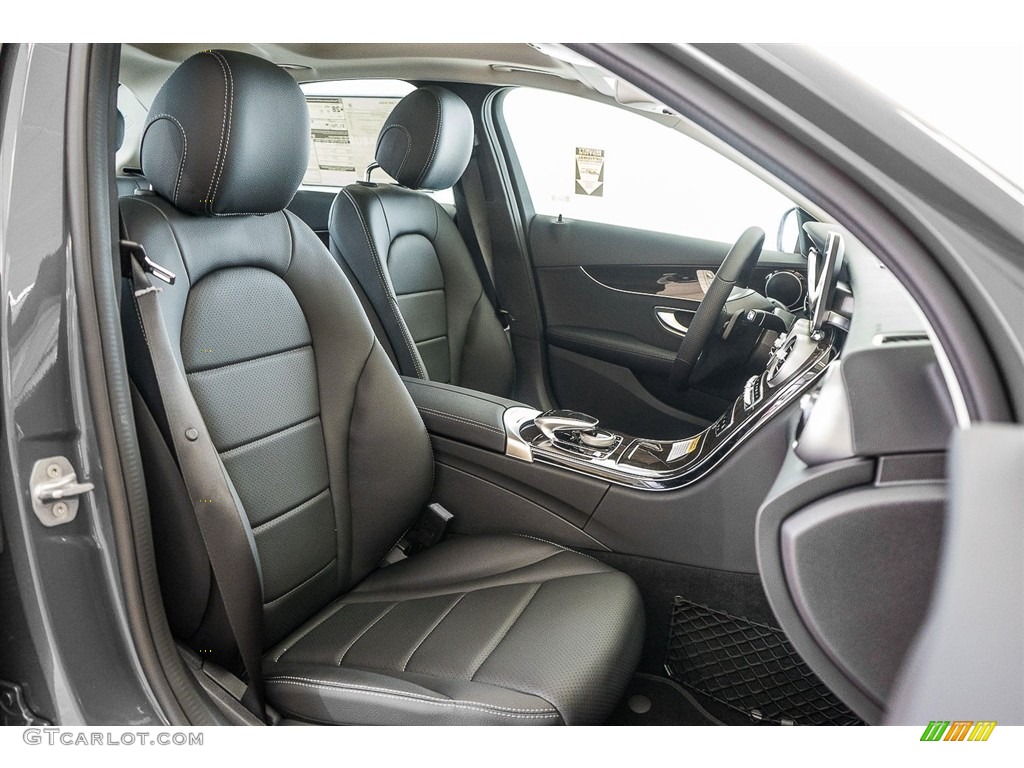 Black Interior 2018 Mercedes-Benz C 300 Sedan Photo #122461430