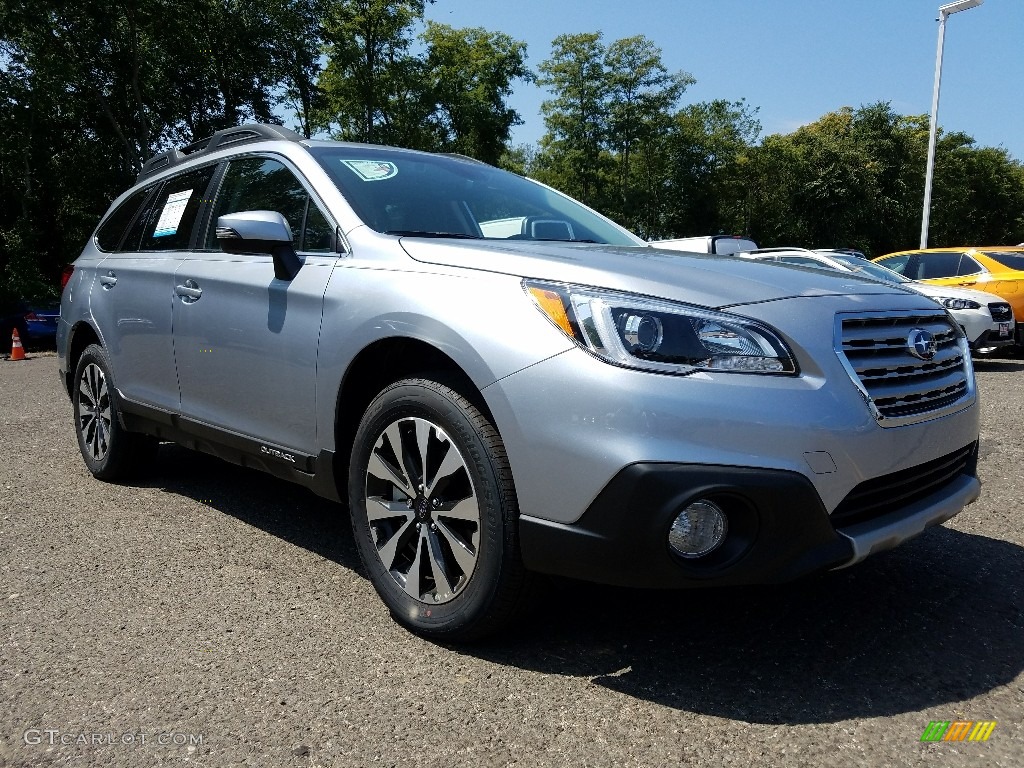 2017 Outback 2.5i Limited - Ice Silver Metallic / Slate Black photo #1