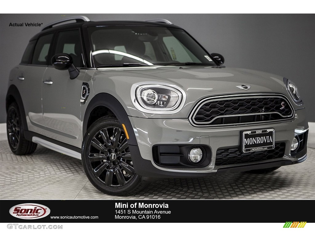 2018 Countryman Cooper S - Moonwalk Gray Metallic / Carbon Black photo #1