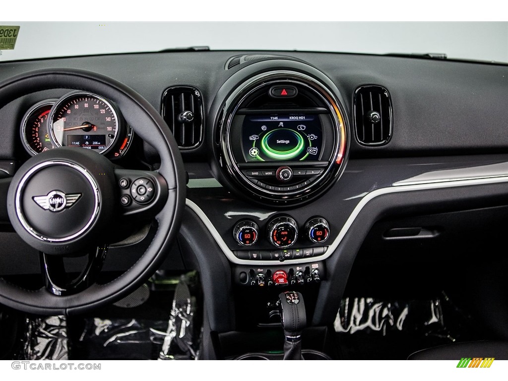 2018 Mini Countryman Cooper S Carbon Black Dashboard Photo #122461739