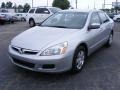 2007 Alabaster Silver Metallic Honda Accord LX Sedan  photo #1