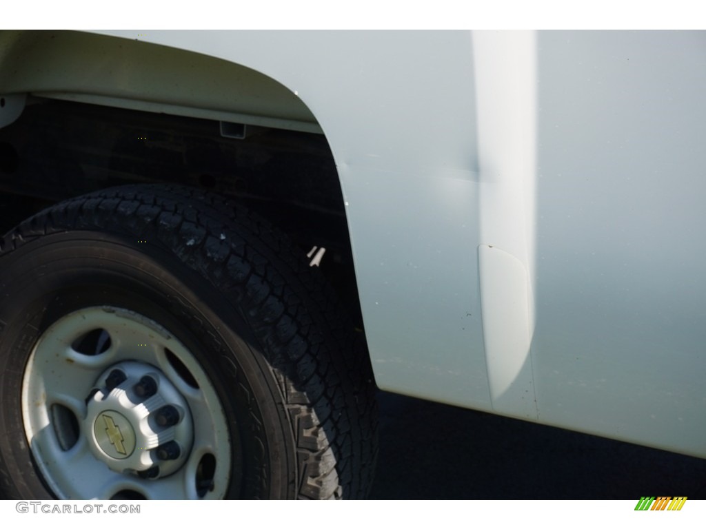 2009 Silverado 2500HD Work Truck Extended Cab 4x4 - Summit White / Dark Titanium photo #35