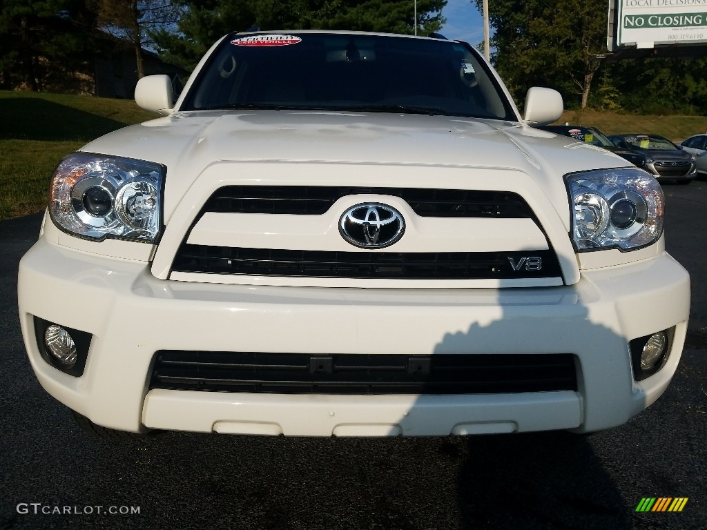 2008 4Runner Limited 4x4 - Natural White / Taupe photo #8