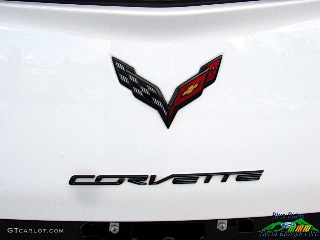 2015 Corvette Z06 Coupe - Arctic White / Adrenaline Red photo #45
