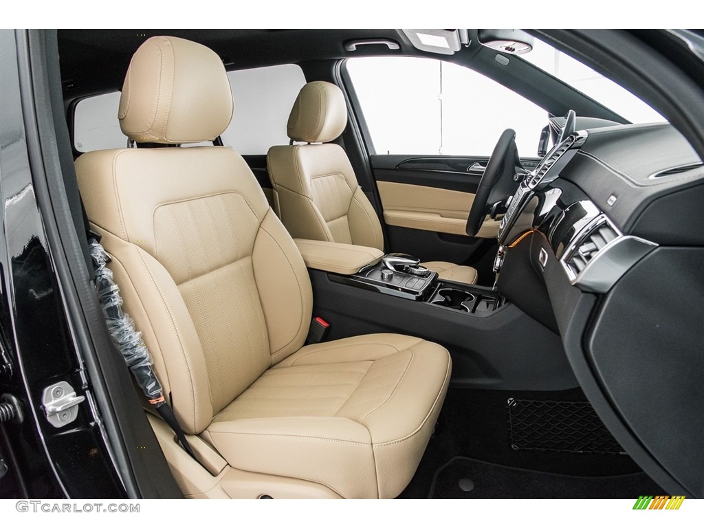 Ginger Beige/Black Interior 2018 Mercedes-Benz GLS 450 4Matic Photo #122463245