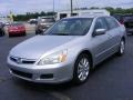2007 Alabaster Silver Metallic Honda Accord EX-L V6 Sedan  photo #1