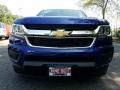 2017 Laser Blue Metallic Chevrolet Colorado WT Crew Cab 4x4  photo #2