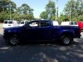 2017 Laser Blue Metallic Chevrolet Colorado WT Crew Cab 4x4  photo #3