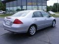 2007 Alabaster Silver Metallic Honda Accord EX-L V6 Sedan  photo #3