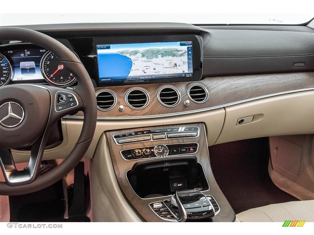 2018 E 300 Sedan - Black / Macchiato Beige/Espresso Brown photo #5