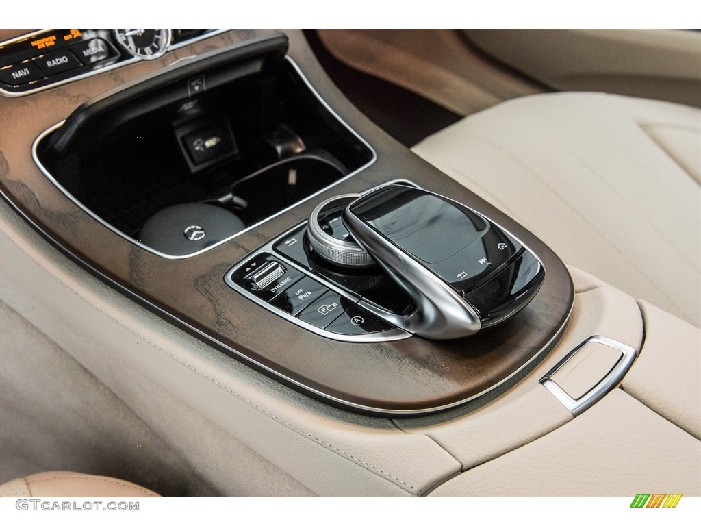 2018 E 300 Sedan - Black / Macchiato Beige/Espresso Brown photo #7