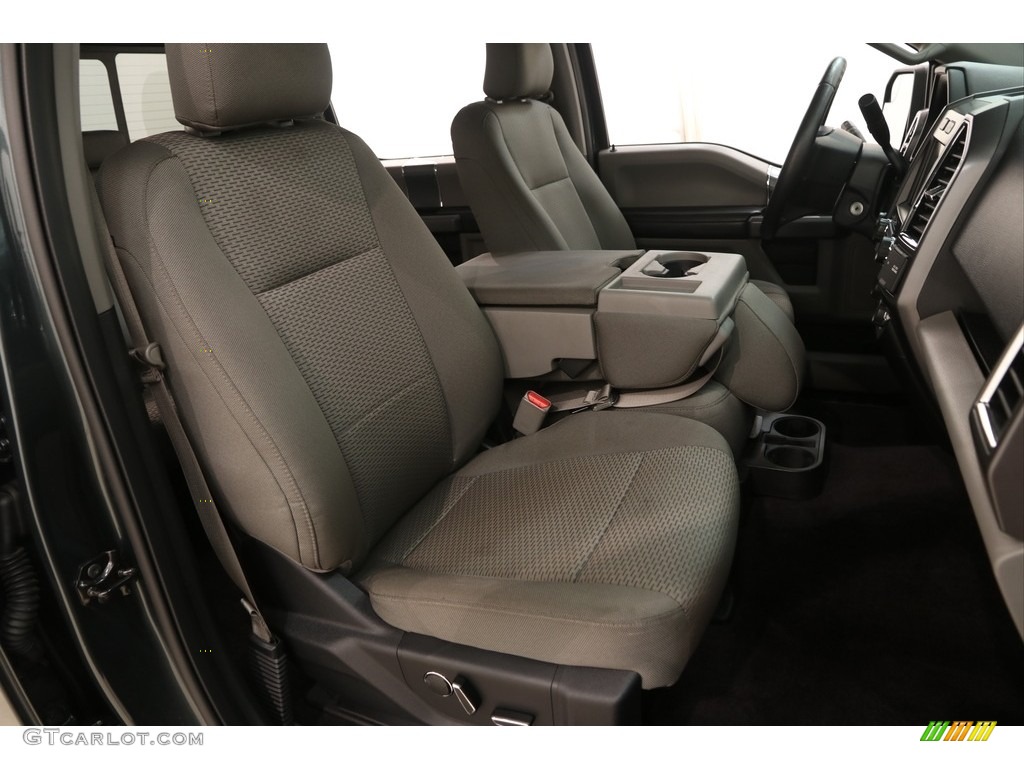 2015 F150 XLT SuperCrew 4x4 - Guard Metallic / Medium Earth Gray photo #17