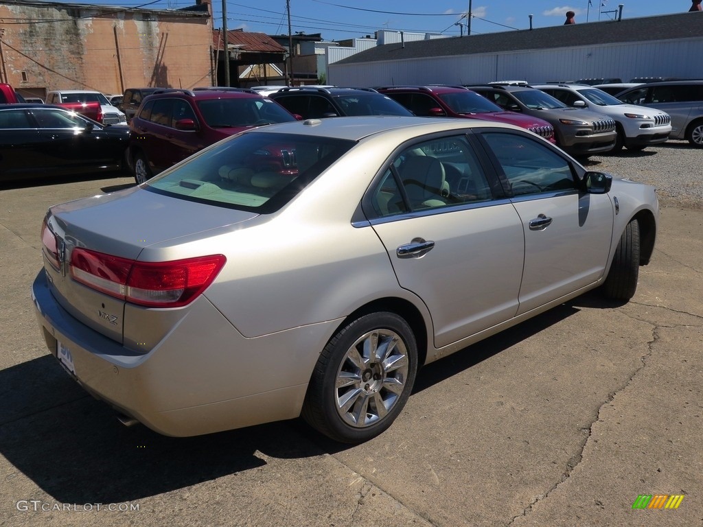 2010 MKZ FWD - Sterling Gray Metallic / Light Camel photo #11