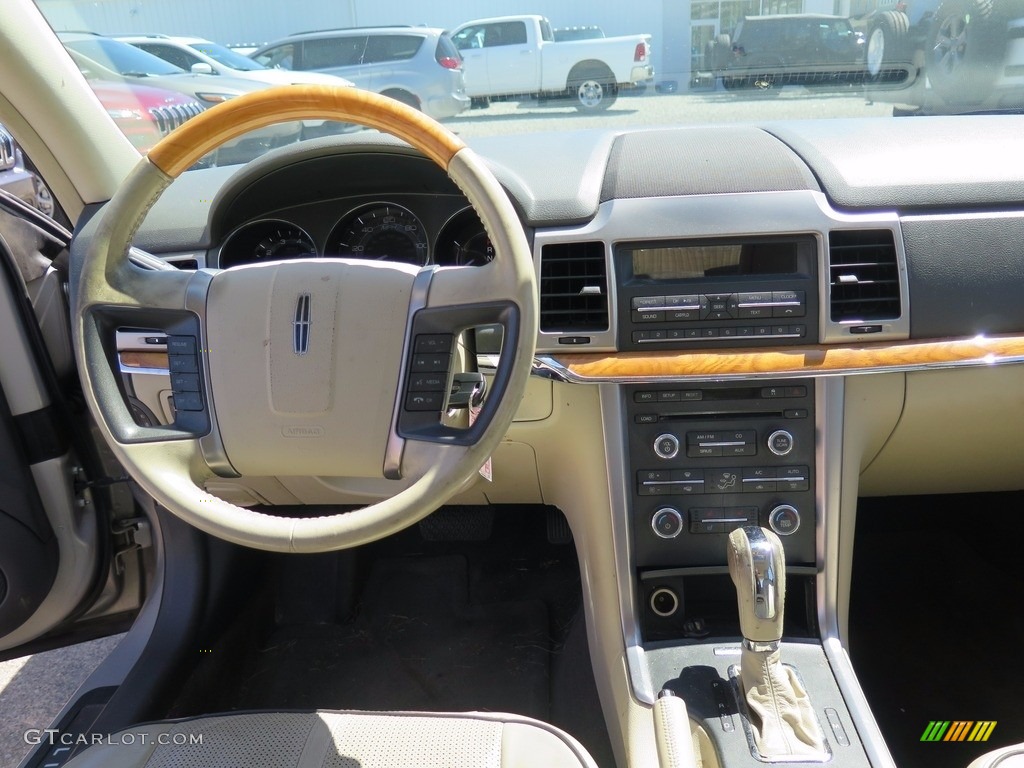 2010 MKZ FWD - Sterling Gray Metallic / Light Camel photo #12