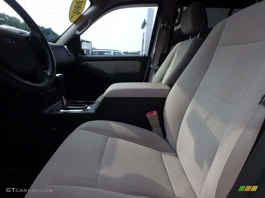 2008 Explorer XLT 4x4 - Silver Birch Metallic / Black/Stone photo #11