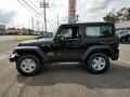 2017 Black Jeep Wrangler Sport 4x4  photo #3
