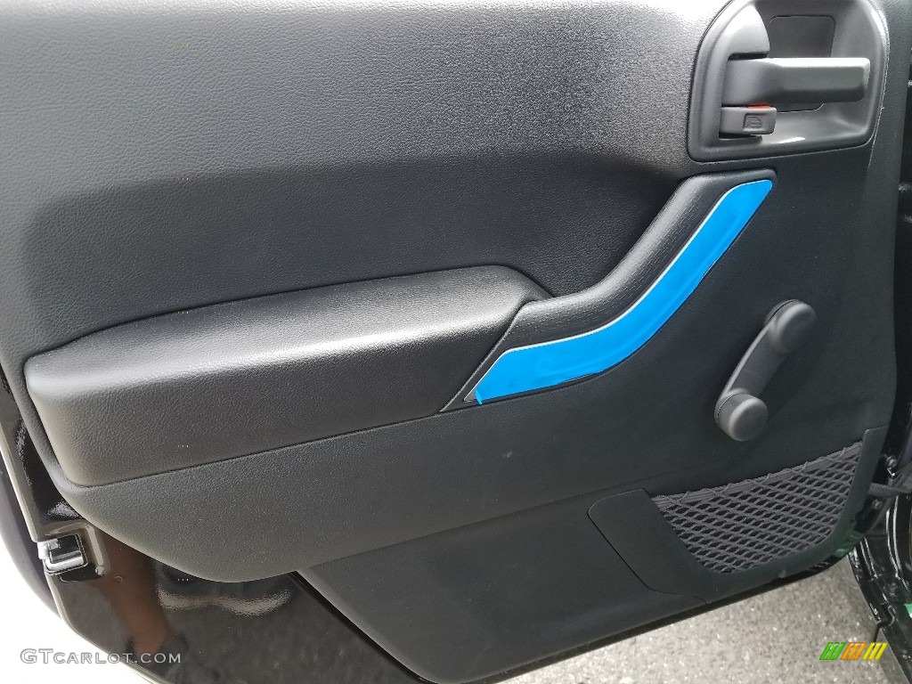 2017 Wrangler Sport 4x4 - Black / Black photo #7