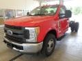 2017 Race Red Ford F350 Super Duty XL Regular Cab Chassis  photo #4