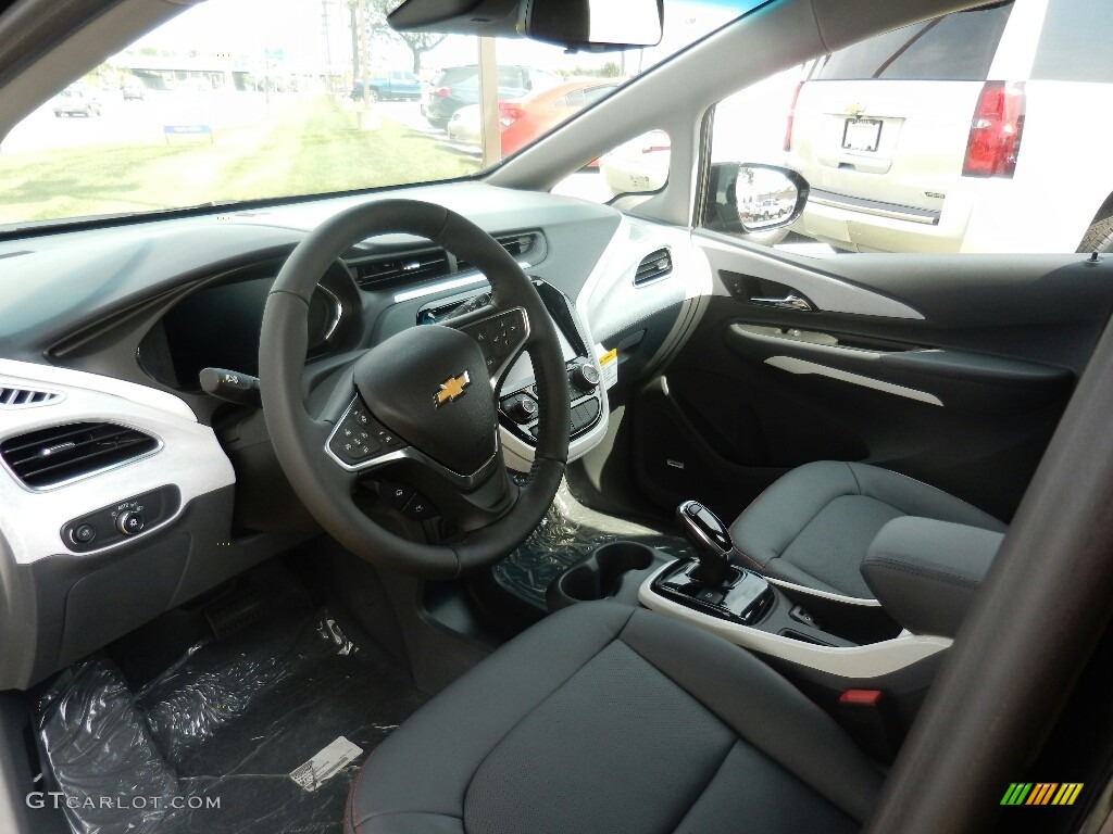 Dark Galvanized Interior 2017 Chevrolet Bolt EV Premier Photo #122471635