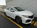 White Orchid Pearl 2017 Honda Civic Si Coupe