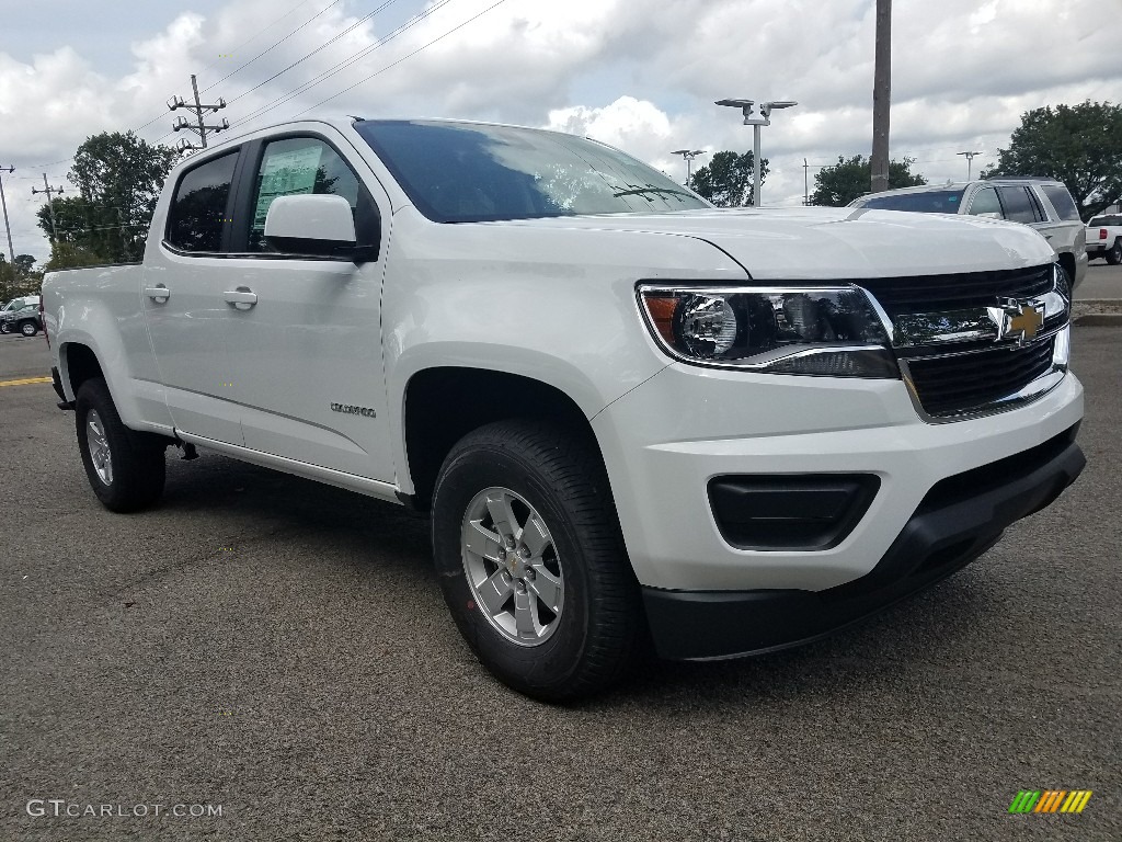 2018 Colorado WT Crew Cab - Summit White / Jet Black/Dark Ash photo #1