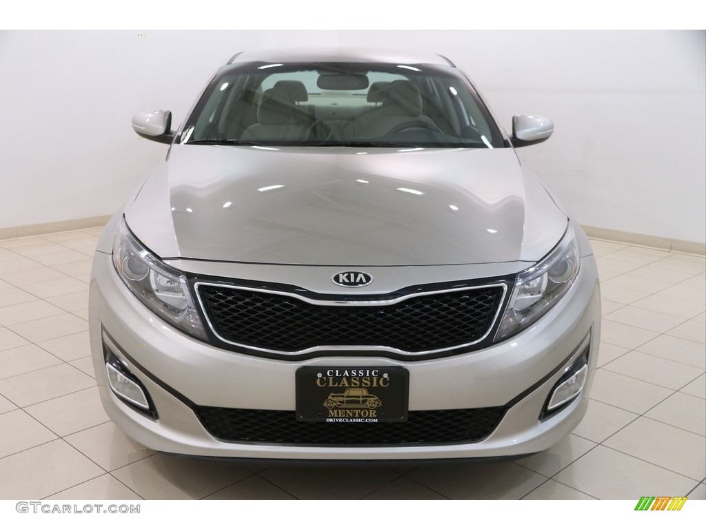 2014 Optima LX - Satin Metal / Beige photo #2