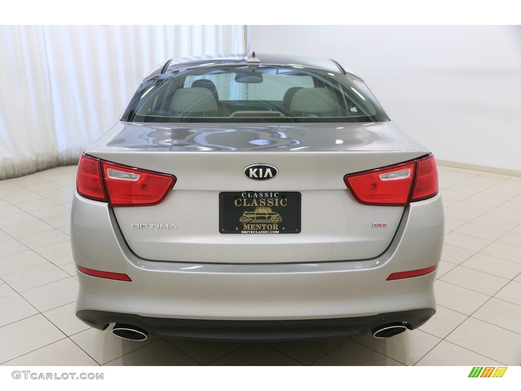 2014 Optima LX - Satin Metal / Beige photo #14