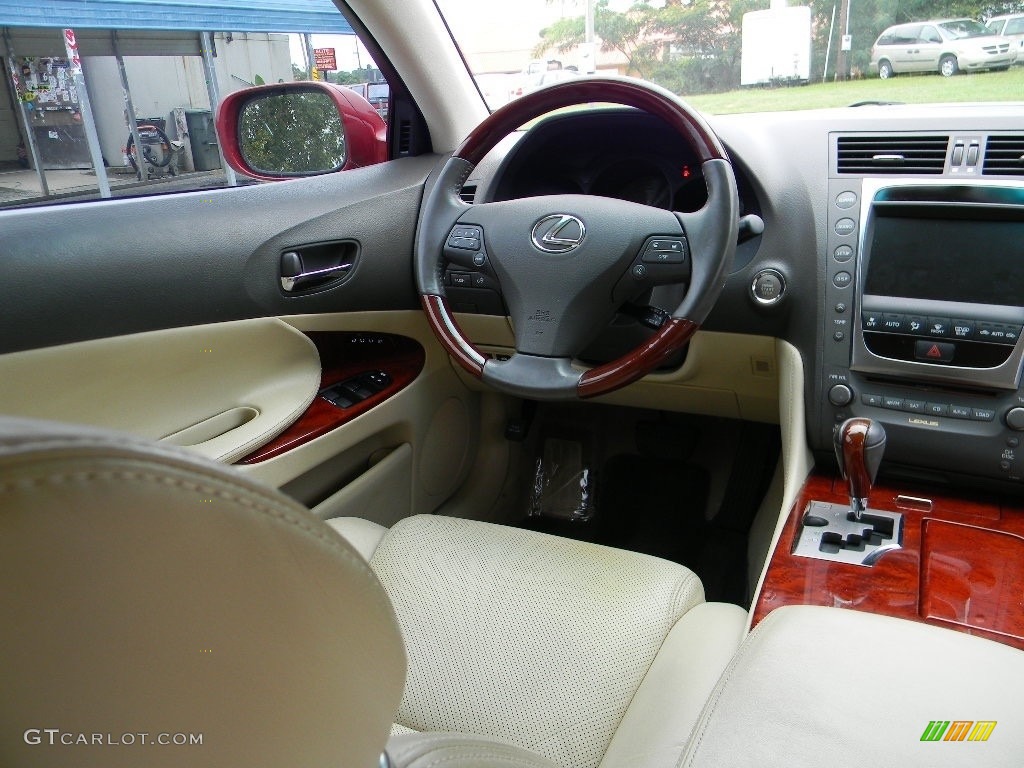 2010 GS 350 - Matador Red Mica / Parchment photo #12