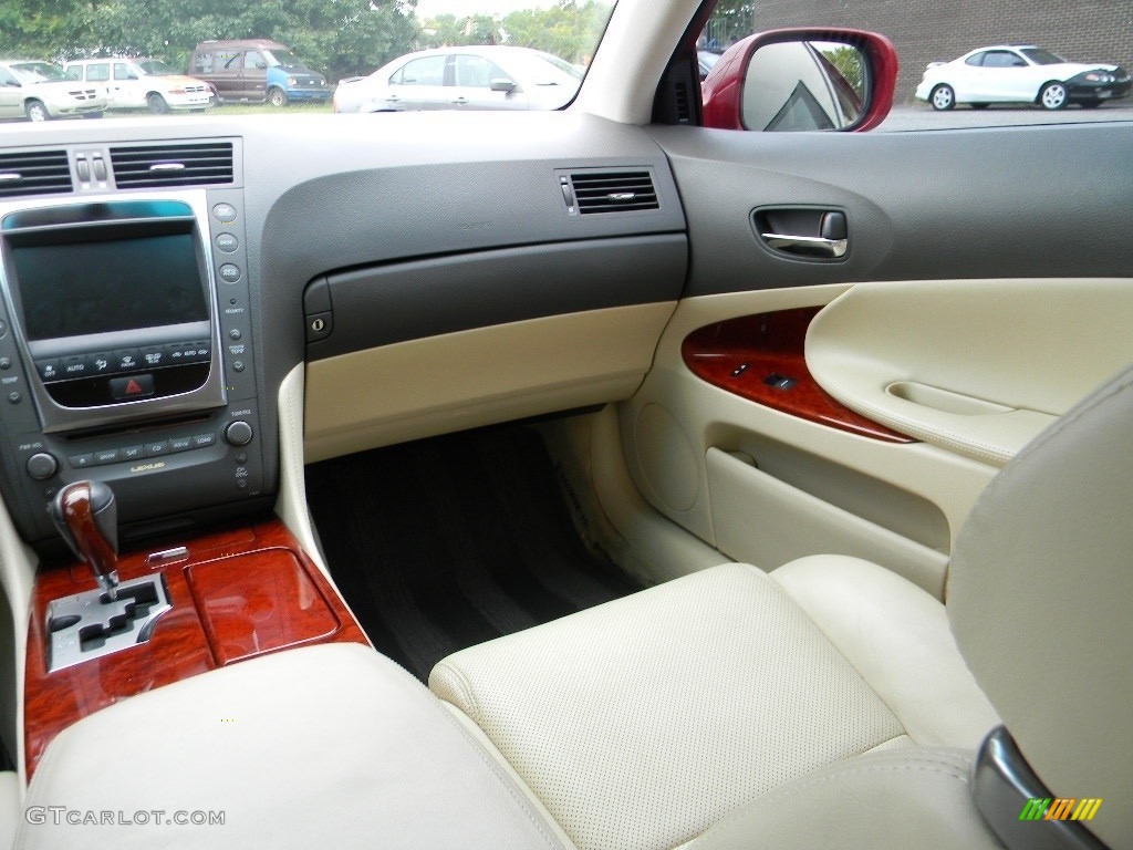 2010 GS 350 - Matador Red Mica / Parchment photo #14
