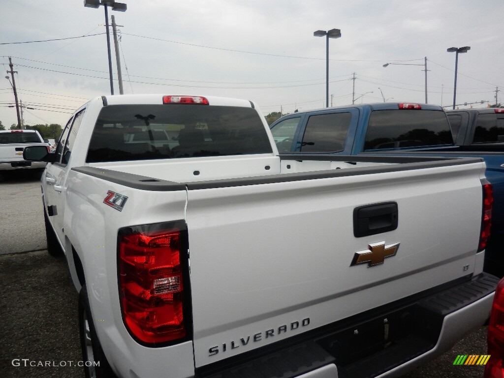 2017 Silverado 1500 LT Crew Cab 4x4 - Summit White / Jet Black photo #5