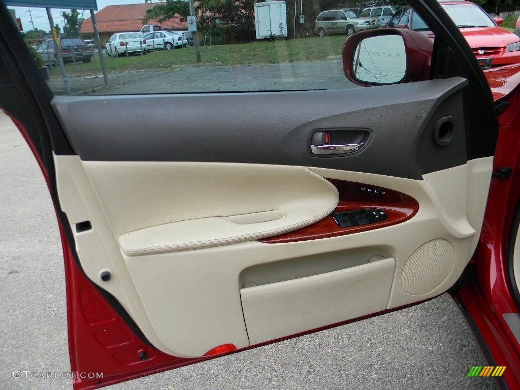 2010 GS 350 - Matador Red Mica / Parchment photo #18