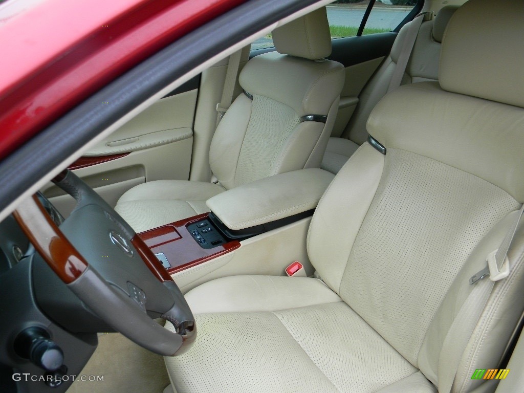 2010 GS 350 - Matador Red Mica / Parchment photo #19