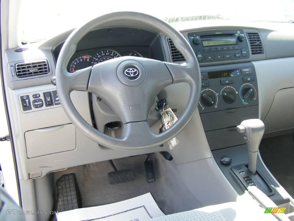 2008 Corolla CE - Super White / Stone photo #7