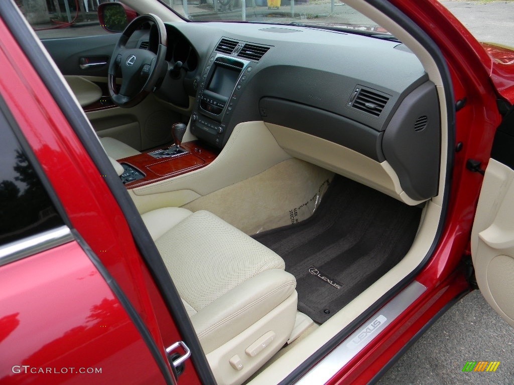 2010 GS 350 - Matador Red Mica / Parchment photo #22
