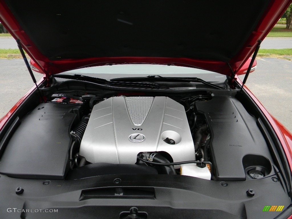 2010 GS 350 - Matador Red Mica / Parchment photo #25