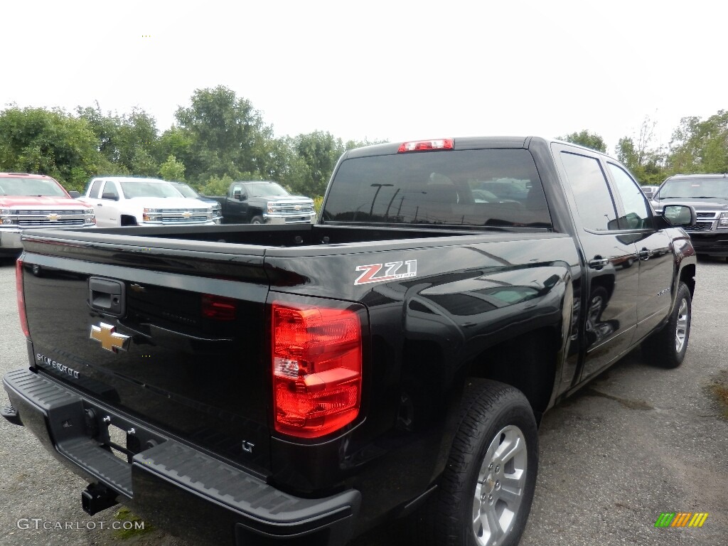 2017 Silverado 1500 LT Crew Cab 4x4 - Black / Jet Black photo #4