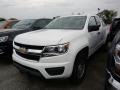 Summit White 2017 Chevrolet Colorado Extended Cab Exterior