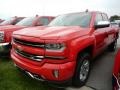 Red Hot 2018 Chevrolet Silverado 1500 LTZ Double Cab 4x4 Exterior