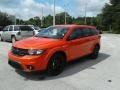 2017 Blood Orange Dodge Journey SXT  photo #2