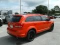 2017 Blood Orange Dodge Journey SXT  photo #6