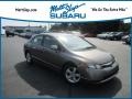 Alabaster Silver Metallic 2007 Honda Civic EX Sedan