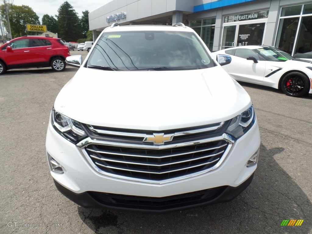 2018 Equinox Premier AWD - Summit White / Medium Ash Gray photo #3