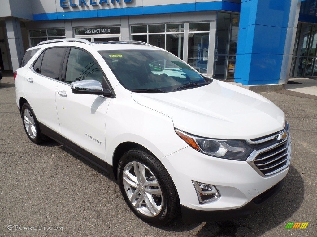 2018 Equinox Premier AWD - Summit White / Medium Ash Gray photo #4