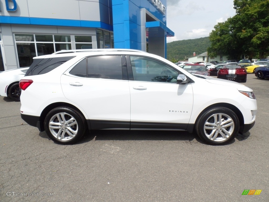 2018 Equinox Premier AWD - Summit White / Medium Ash Gray photo #5