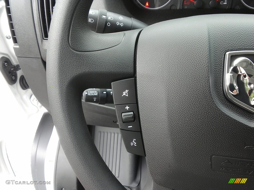 2017 ProMaster 3500 High Roof Cargo Van - Bright White / Gray photo #16