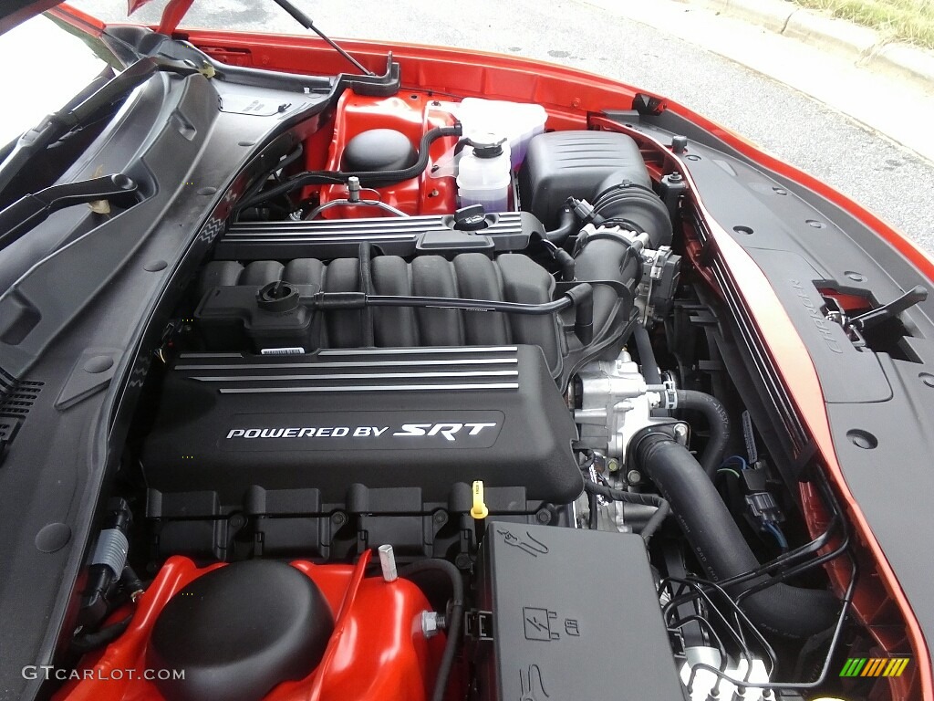 2018 Dodge Charger R/T Scat Pack 392 SRT 6.4 Liter HEMI OHV 16-Valve VVT MDS V8 Engine Photo #122478133