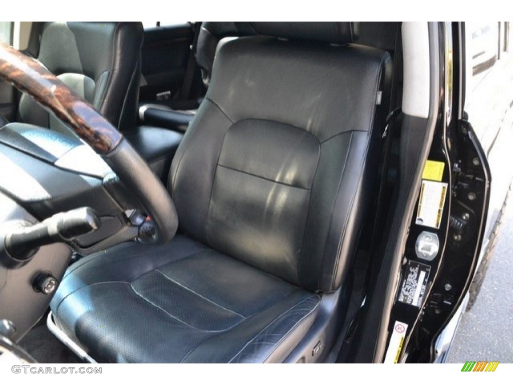 2013 Land Cruiser  - Black / Black photo #12
