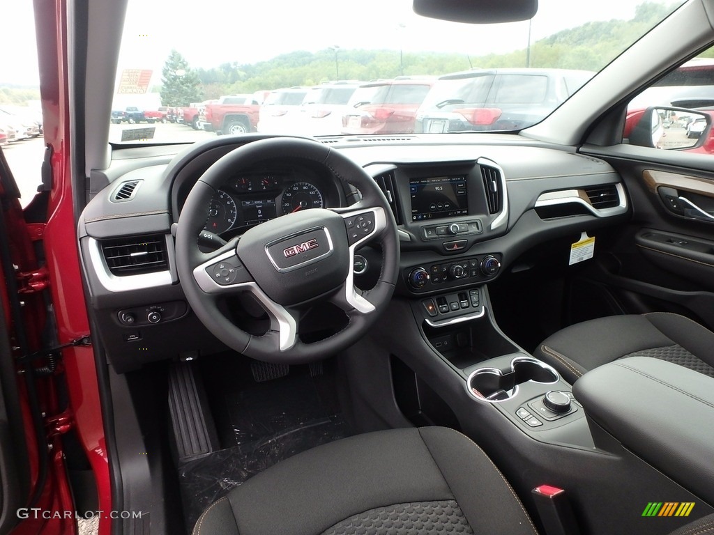 ­Jet Black Interior 2018 GMC Terrain SLE AWD Photo #122480432