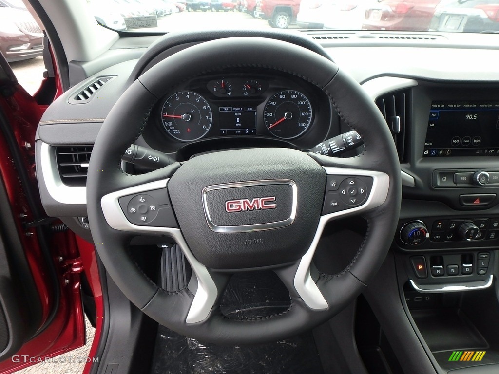 2018 GMC Terrain SLE AWD ­Jet Black Steering Wheel Photo #122480543