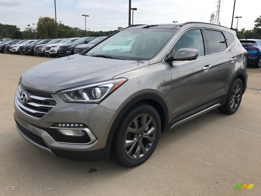 2018 Santa Fe Sport 2.0T AWD - Gray / Black photo #1